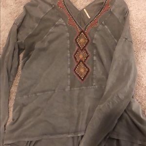 Free people embroidered tunic